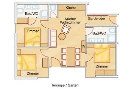 Annas Garten Апартаменты *